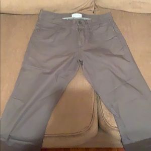 Grey casual pants